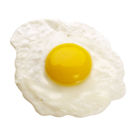 A fried egg