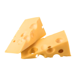 Slices of cheese