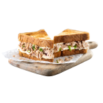 a tuna melt sandwich